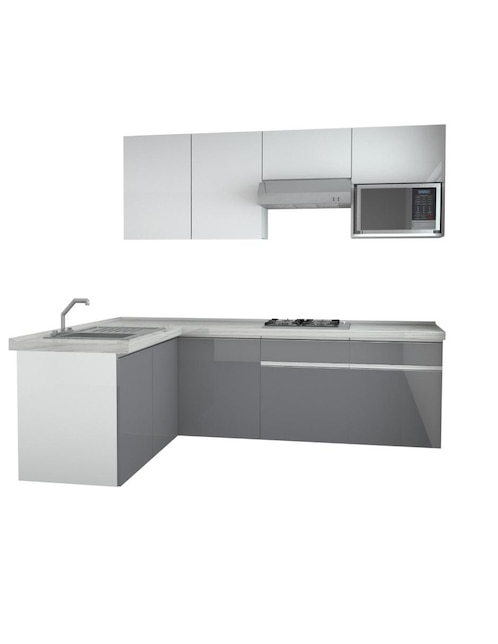 Cocina Integral Ferreti Roma blanca