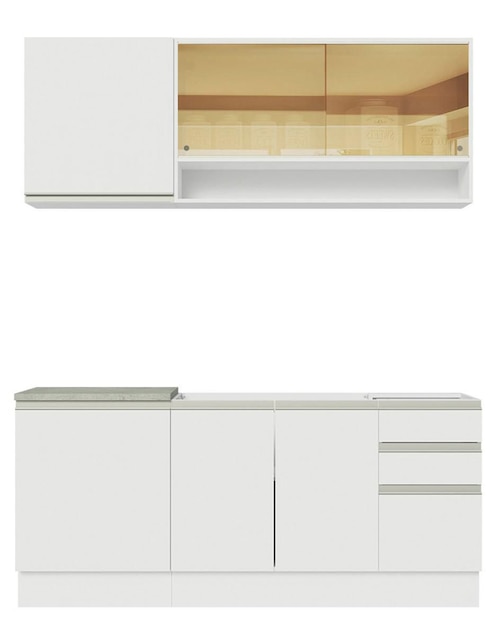 MADESA Cocina integral Madesa Glamy