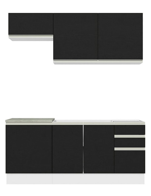 Cocina integral Madesa Glamy