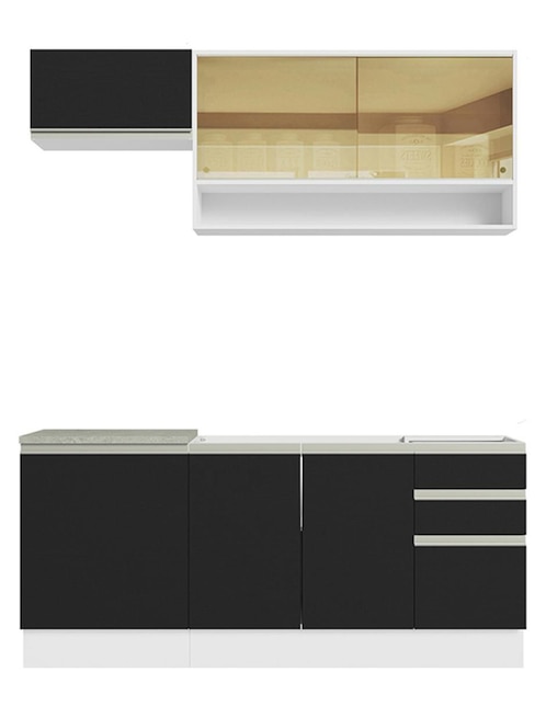 Cocina integral Madesa Glamy