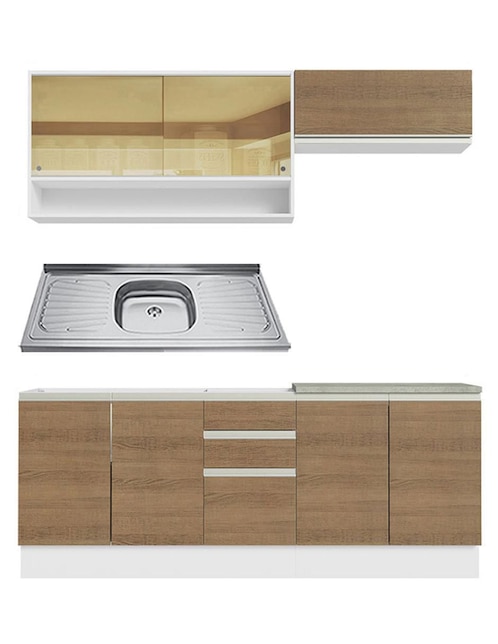 Cocina integral Madesa Glamy