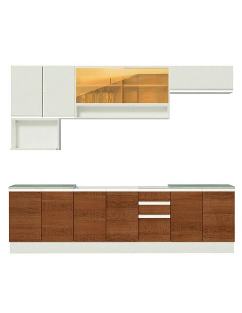 Cocina integral Madesa Genova Glamy