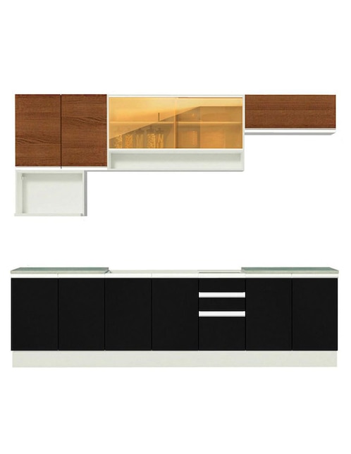 Cocina integral Madesa Genova Glamy