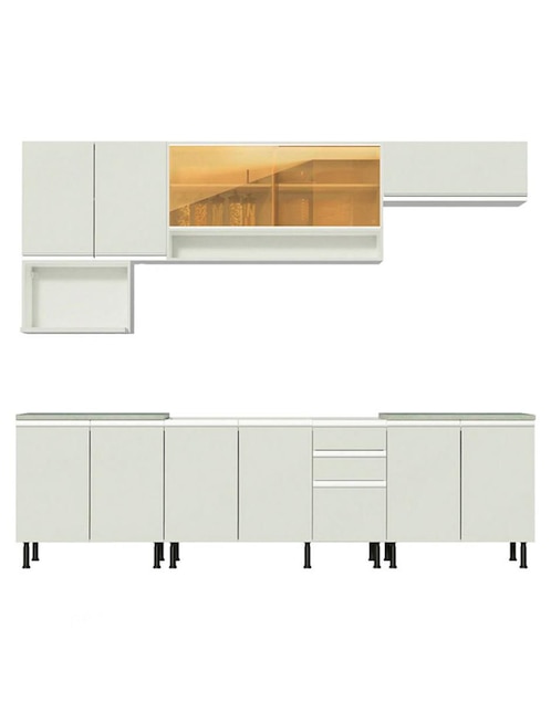 Cocina integral Madesa Genova Glamy