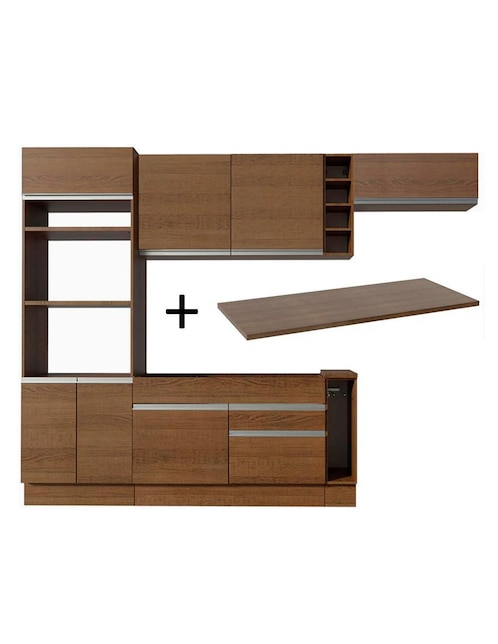 Cocina integral Madesa Safira Glamy