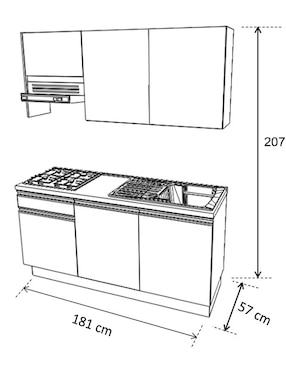 Cocina integral Ferreti Roma