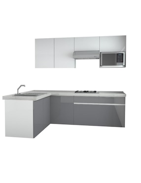 Cocina Integral Ferreti Roma Blanca