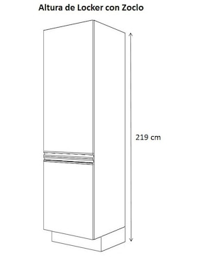 Locker Ferreti viena melamina