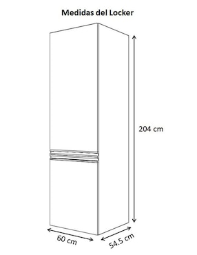 Locker Ferreti viena melamina