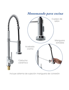 Monomando para cocina Gravita