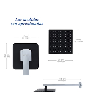 Regadera para baño Gravita