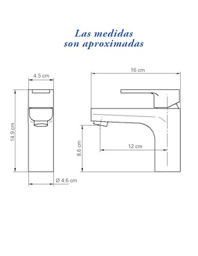 Monomando para lavabo Gravita