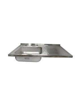 Tarja de acero inoxidable Eb con escurridor derecho CACM-402