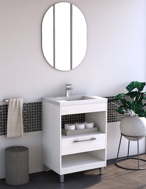 Paquete de baño Gravita Excalibur de melamina armable