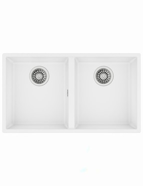 Tarja doble tina de cuarzo Teka MAESTRO SQUARE 760 TG B