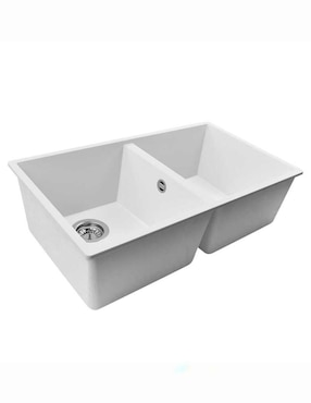 Tarja doble tina de cuarzo Teka MAESTRO SQUARE 760 TG B