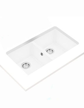 Tarja doble tina de cuarzo Teka MAESTRO SQUARE 760 TG B