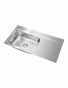 Tarja de acero inoxidable Teka con escurridor derecho TOTAL GALAXY 950 T-XP 1B 1D R BW 3