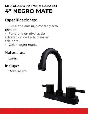 Mezcladora para baño Dica