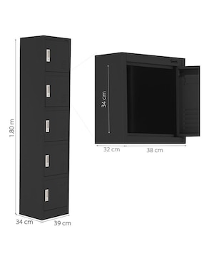Locker Guardex de acero inoxidable