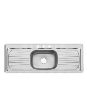 Tarja de acero inoxidable Eb Técnica con escurridor derecho C203N