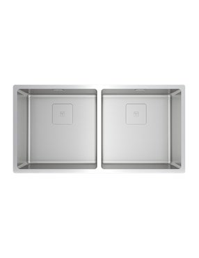 Tarja doble tina de acero inoxidable Teka FLEXLINEA RS15 860 2B
