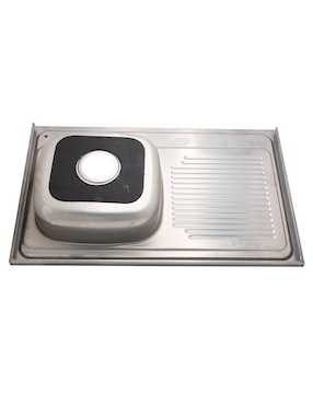 Tarja de acero inoxidable Alfa con escurridor izquierdo XTA-83-IZQ