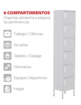 Locker Guardex acero inoxidable