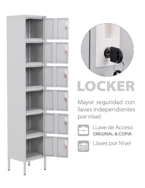 Locker Guardex acero inoxidable