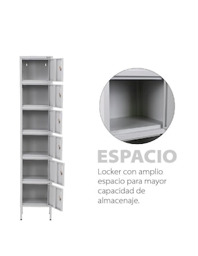 Locker Guardex acero inoxidable