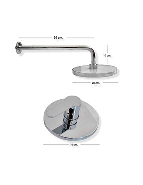 Regadera para baño Ilios Innova