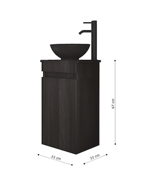 Paquete de baño Esatto de MDF armable