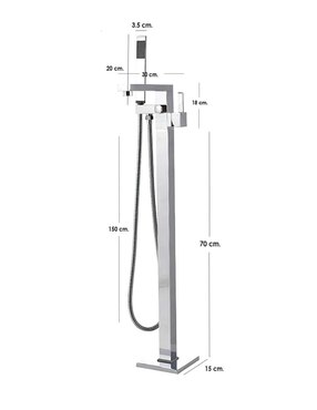 Mezcladora para baño Ilios Innova