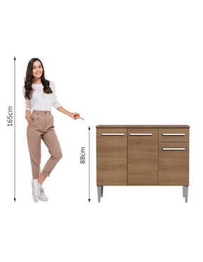 Alacena armable Madesa emilly MDP
