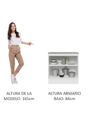Alacena armable Madesa glamy MDP