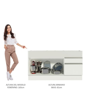 Alacena armable Madesa glamy MDP