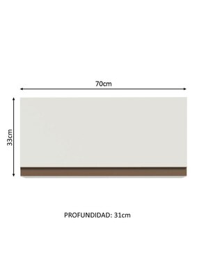 Alacena armable Madesa reims MDP