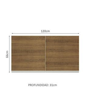 Alacena armable Madesa glamy MDP