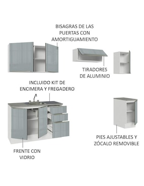 Alacena Madesa Lux MDP