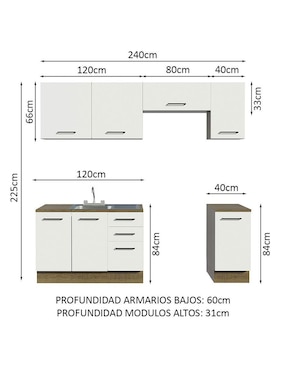 Alacena Madesa Agata MDP
