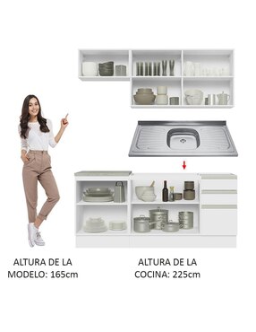 Alacena Madesa Glamy MDP