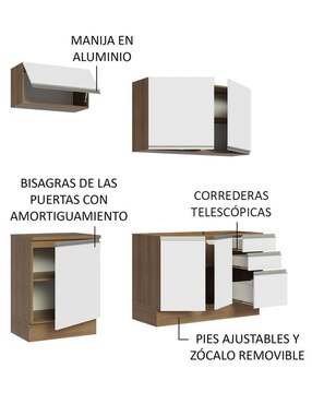 Alacena Madesa Glamy MDP
