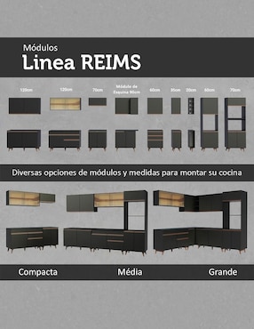 Alacena armable Madesa Reims de MDP