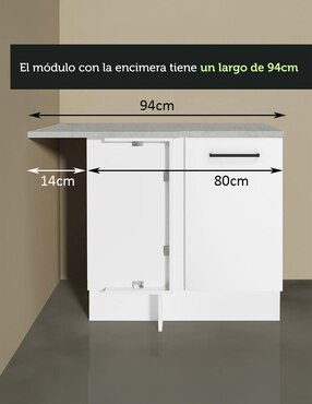 Alacena armable Madesa agata MDP