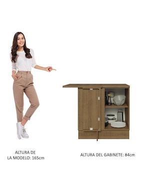 Alacena armable Madesa glamy MDP