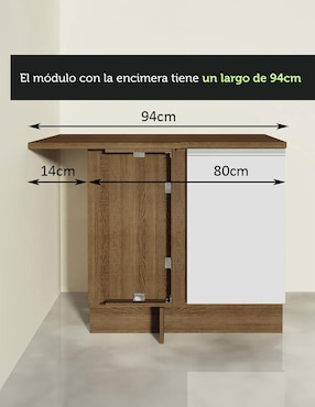 Alacena armable Madesa glamy MDP