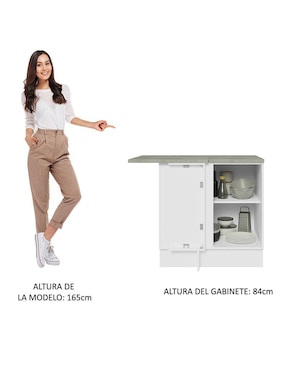 Alacena armable Madesa glamy MDP