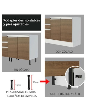 Alacena armable Madesa glamy MDP