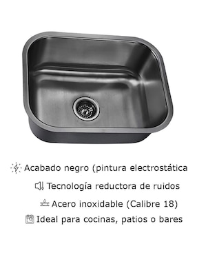 Tarja 1 tina de acero inoxidable CNX MZM8120TS5945SC2NCANS4