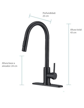 Tarja de acero inoxidable CNX con escurridor izquierdo TSEI8050MZM8120KIT-003